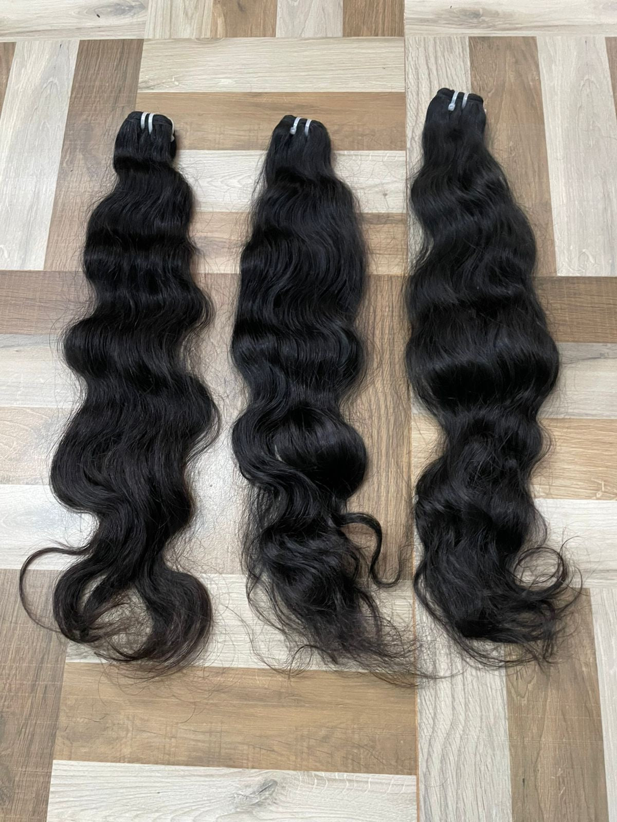 Indian Wavy Raw Hair Bundles