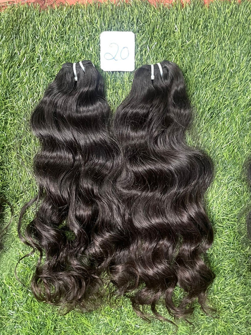 Indian Wavy Raw Hair Bundles