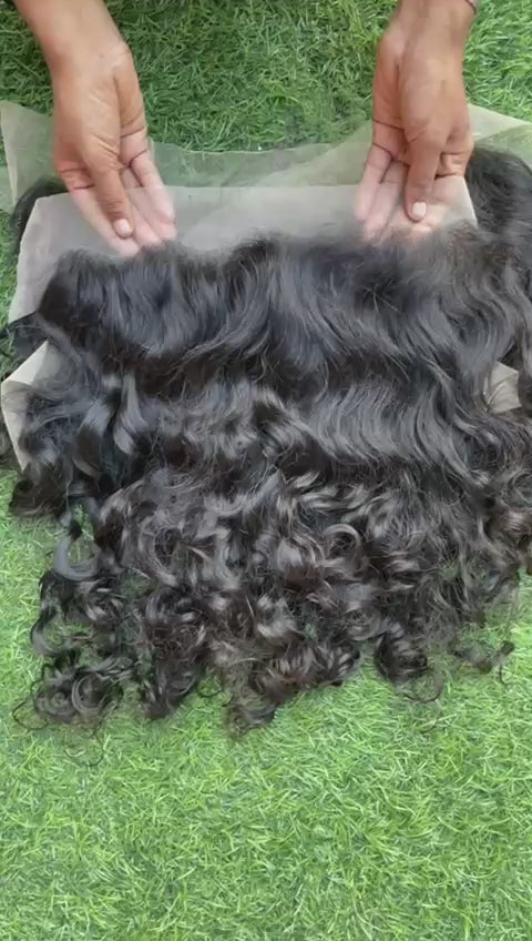Raw Indian Wavy HD Lace Closures & Frontals